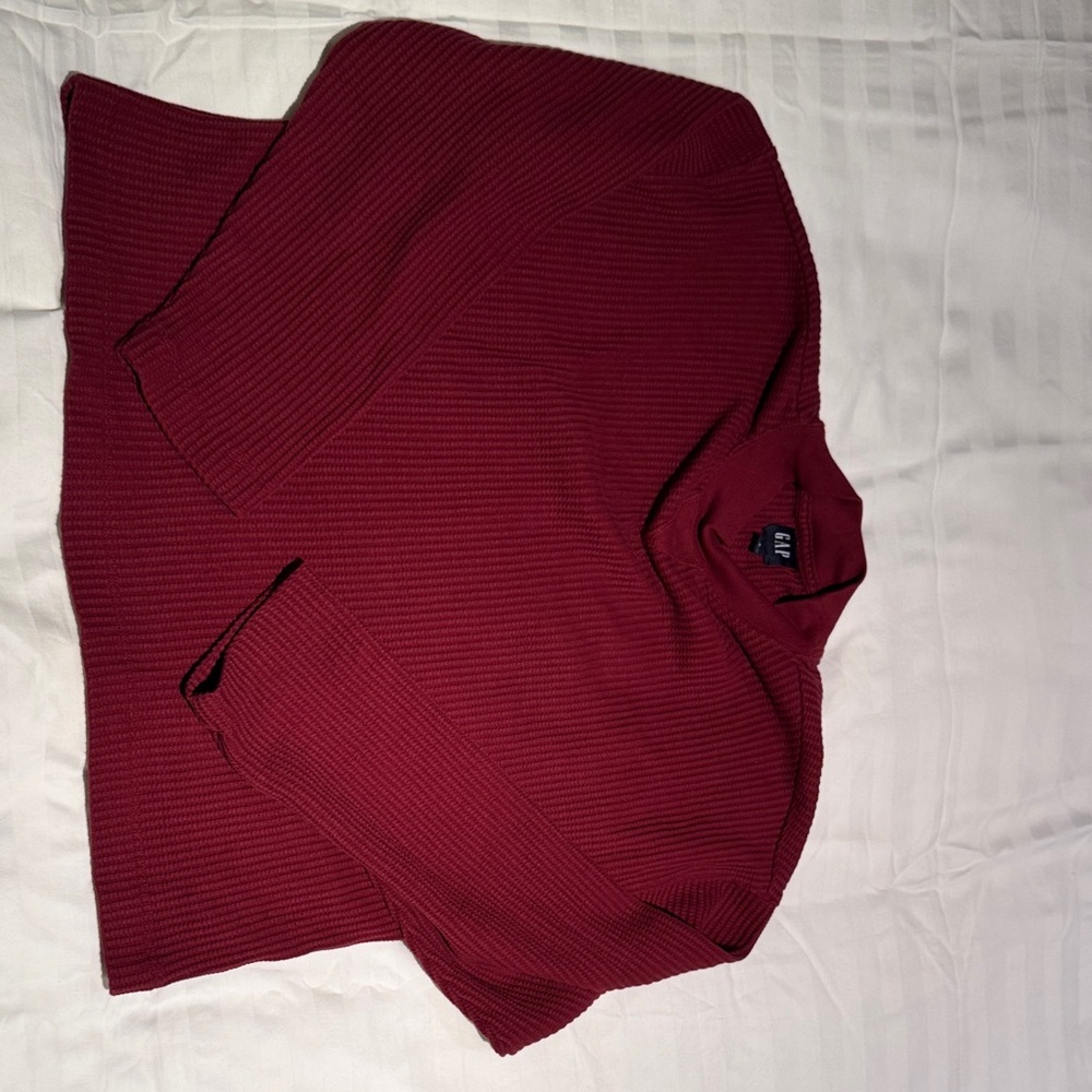 GAP Classic Red waffle top size S/P
